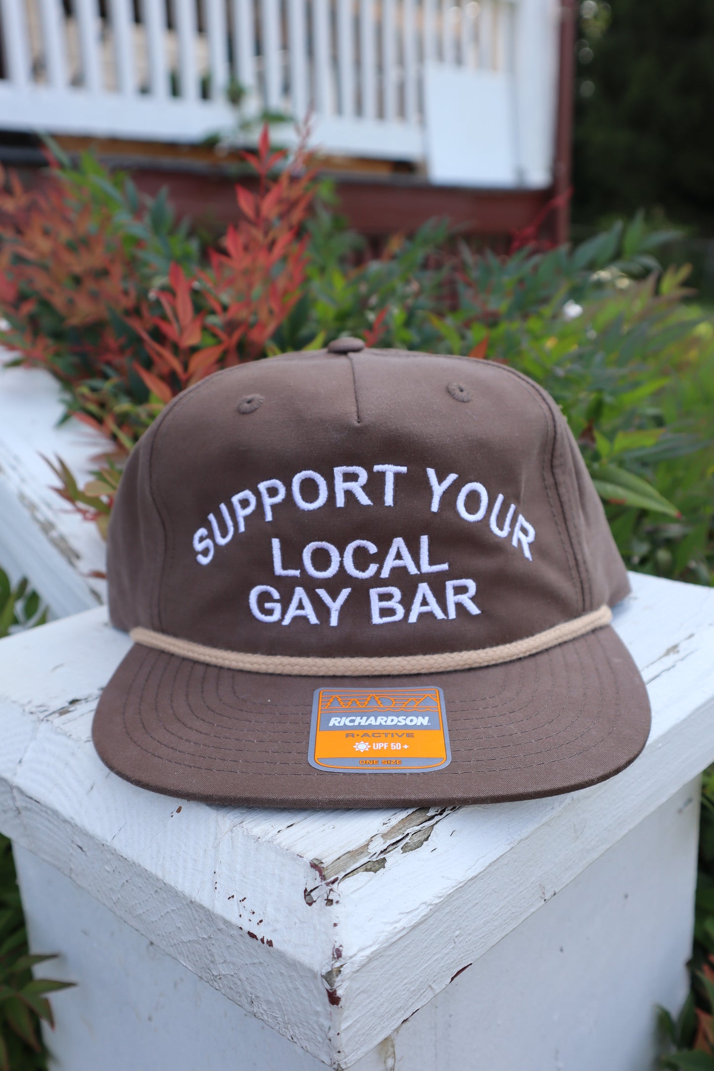 Support Your Local Gay Bar Umpqua Gramps Cap, Unisex, Adult, Snapback
