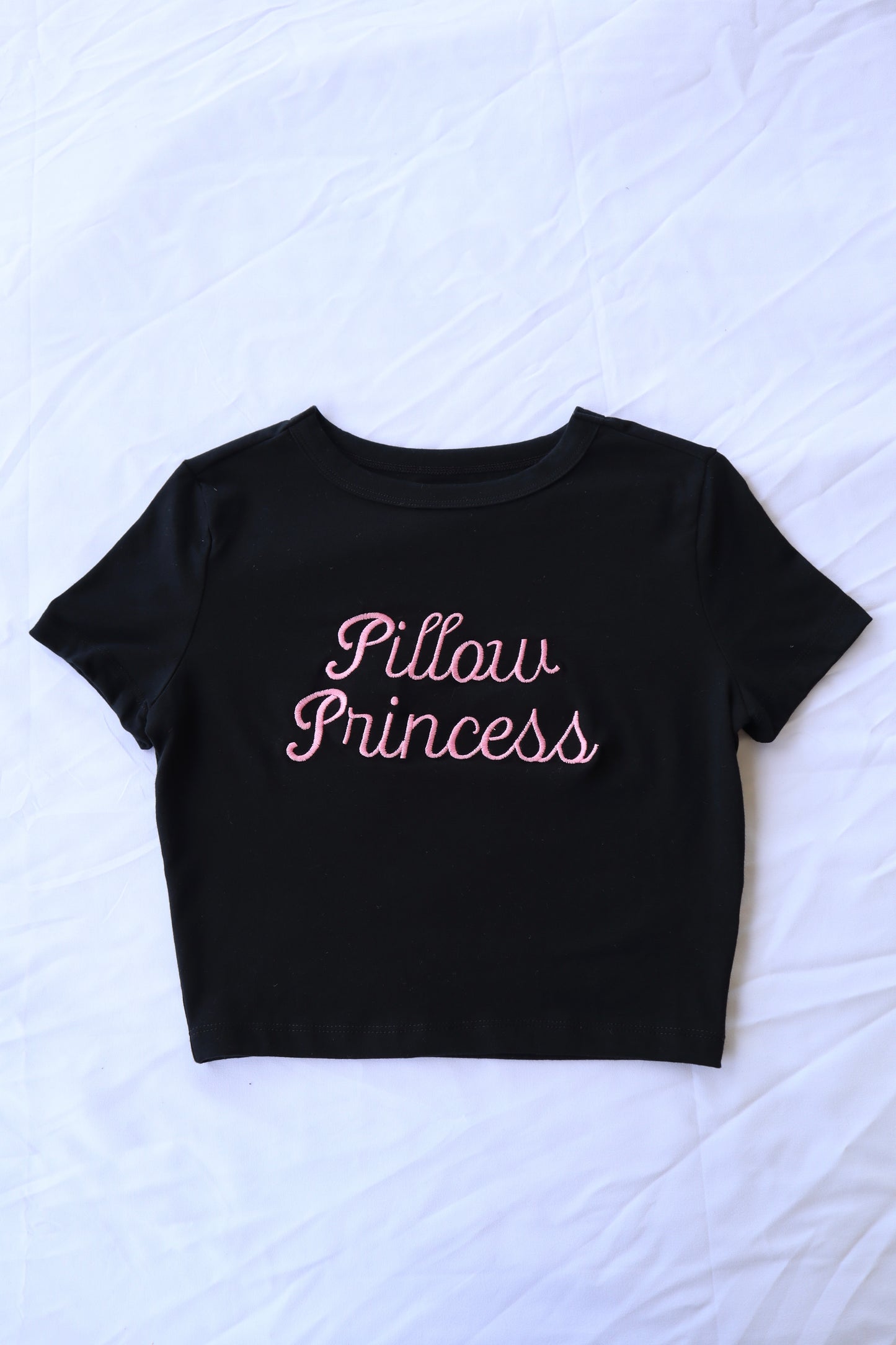 Embroidered Pillow Princess Baby Tee