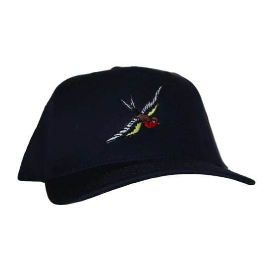Embroidered 'American Traditional Designs' 5 Panel Hat, Unisex, Adult, Grunge, Tattoo