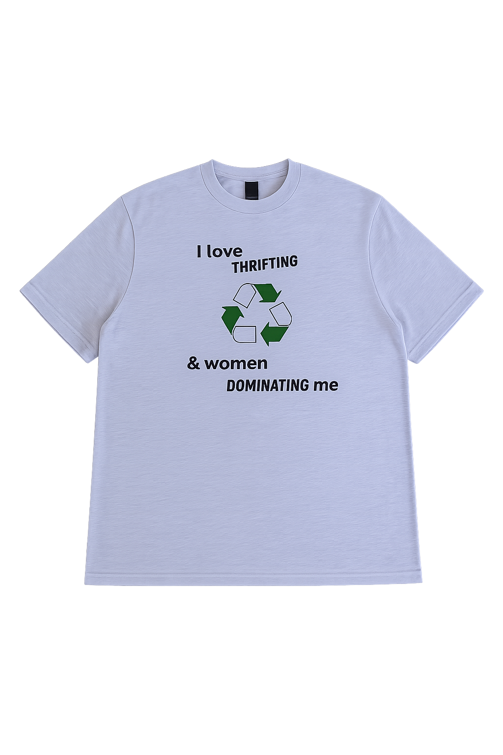 I Love Thrifting and Women Dominating Me Heavyweight T-shirt