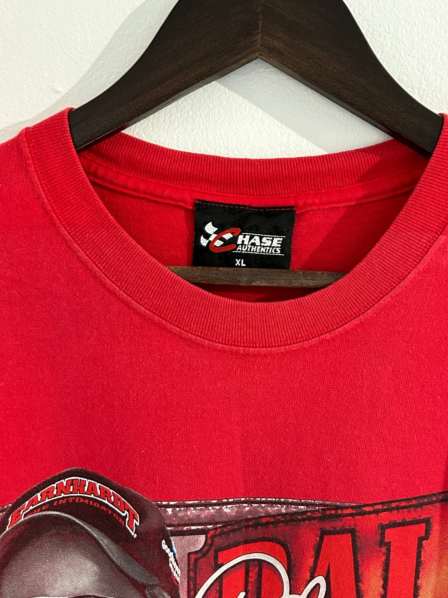 Vintage NASCAR Dale Earnhardt Red Earnhardt Express T-Shirt