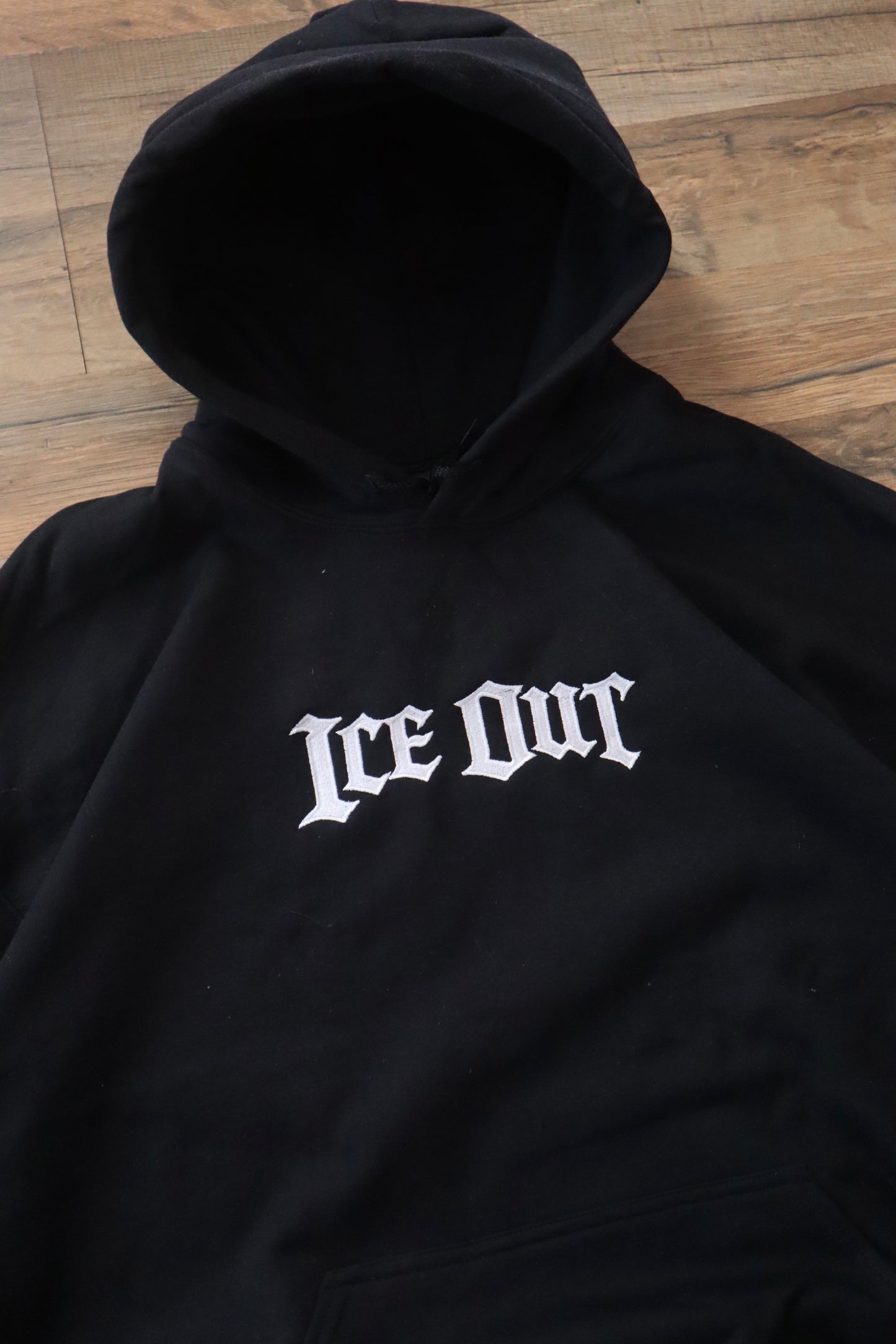 Embroidered 'Ice Out' Choice of T-Shirt, Baby Tee, Cropped Tank Top, Crewneck, Hoodie , Unisex, Adult