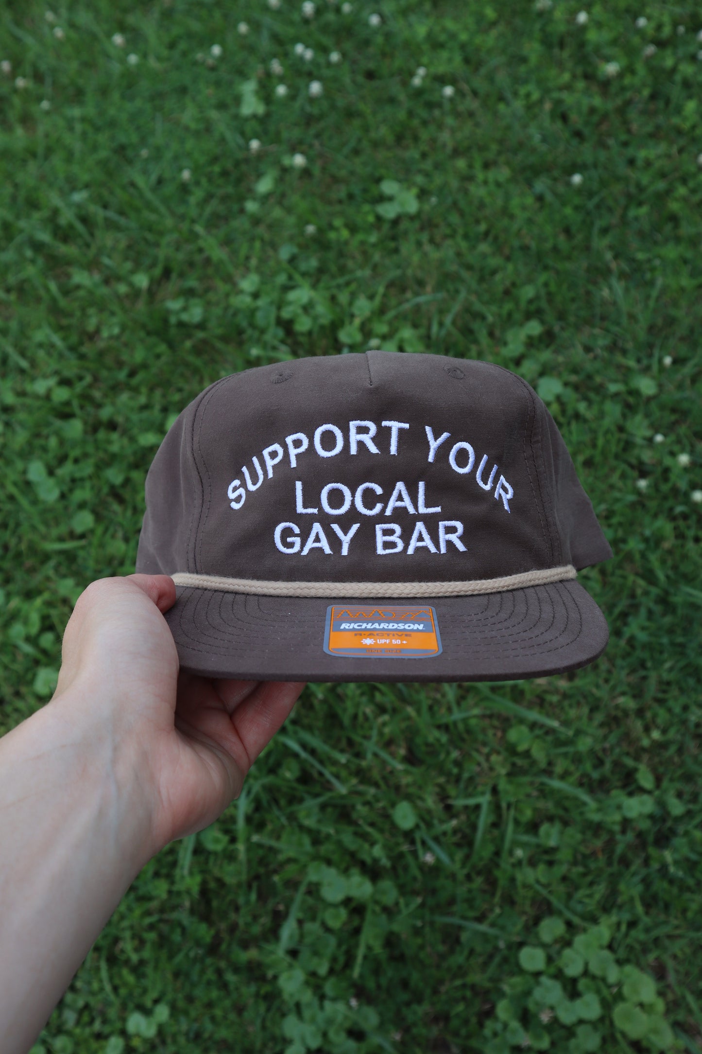 Support Your Local Gay Bar Umpqua Gramps Cap, Unisex, Adult, Snapback