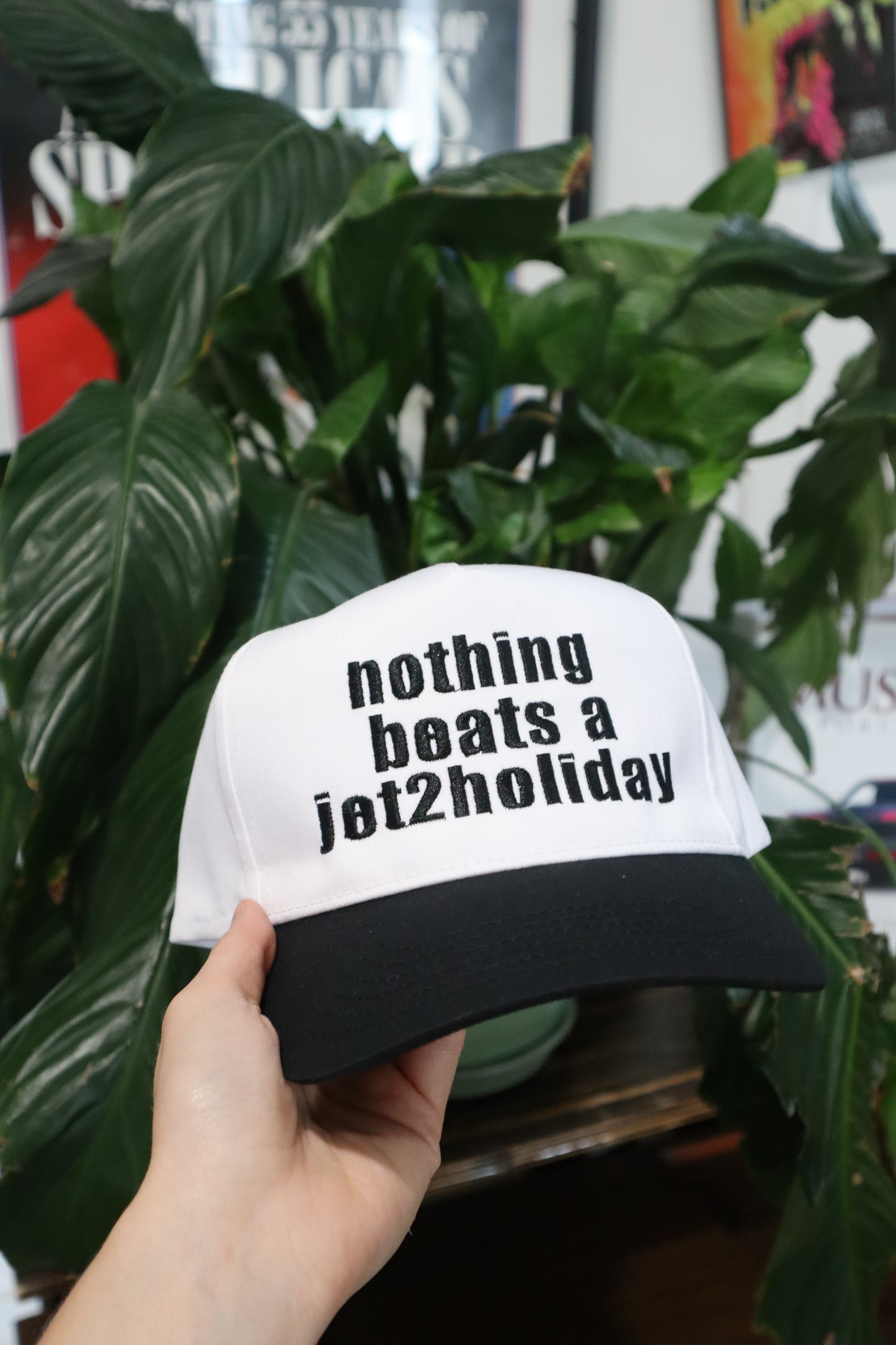Embroidered 'Nothing Beats a 2Holiday' Hat, Unisex, Adult