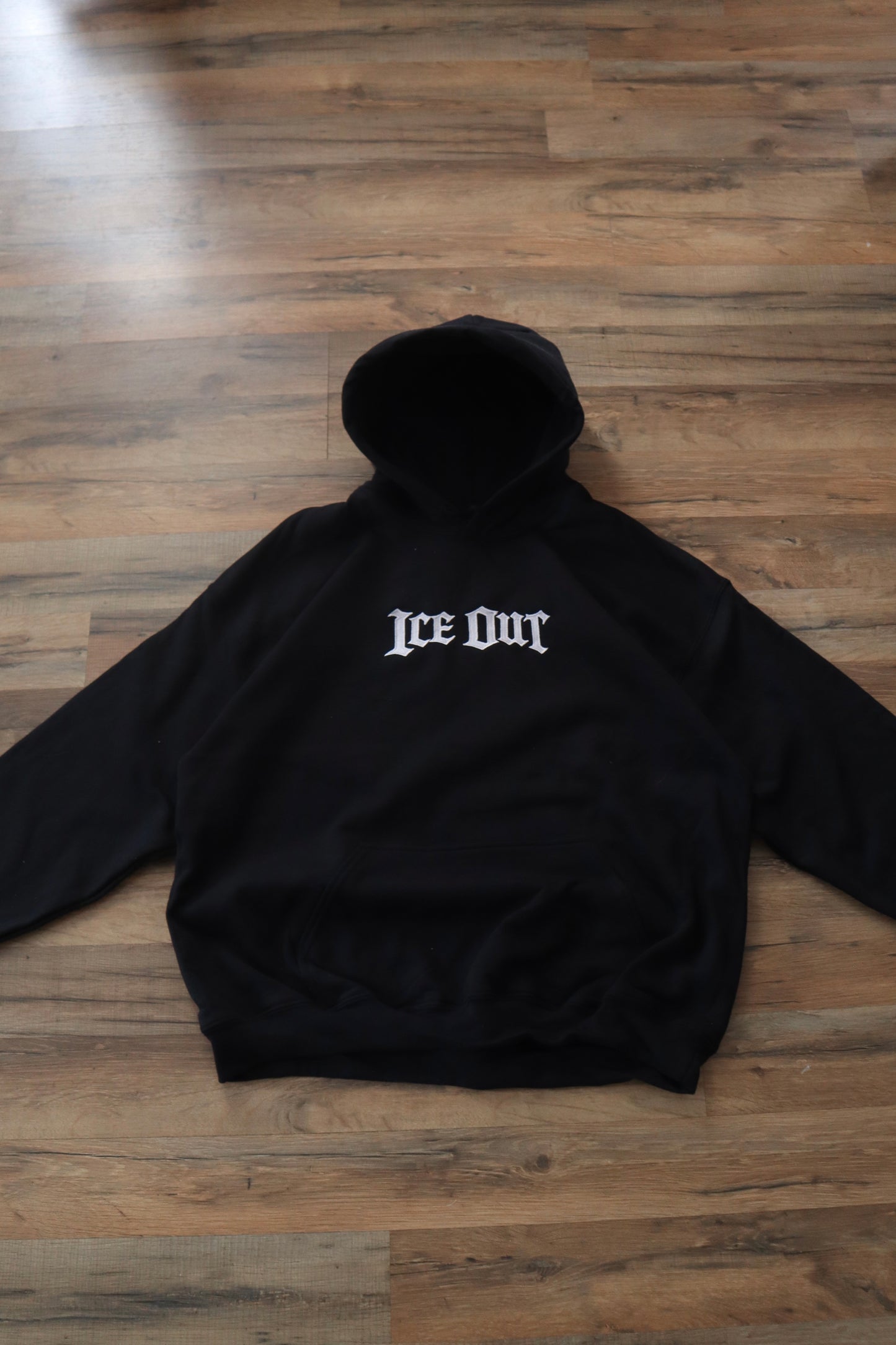 Embroidered 'Ice Out' Choice of T-Shirt, Baby Tee, Cropped Tank Top, Crewneck, Hoodie , Unisex, Adult