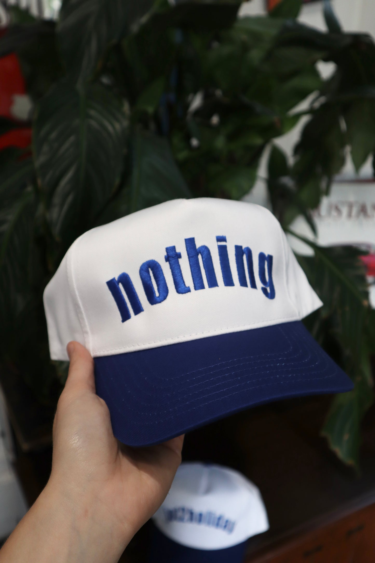 Embroidered Single or Matching Set 'Nothing' '2Holiday' Hat, Unisex, Adult