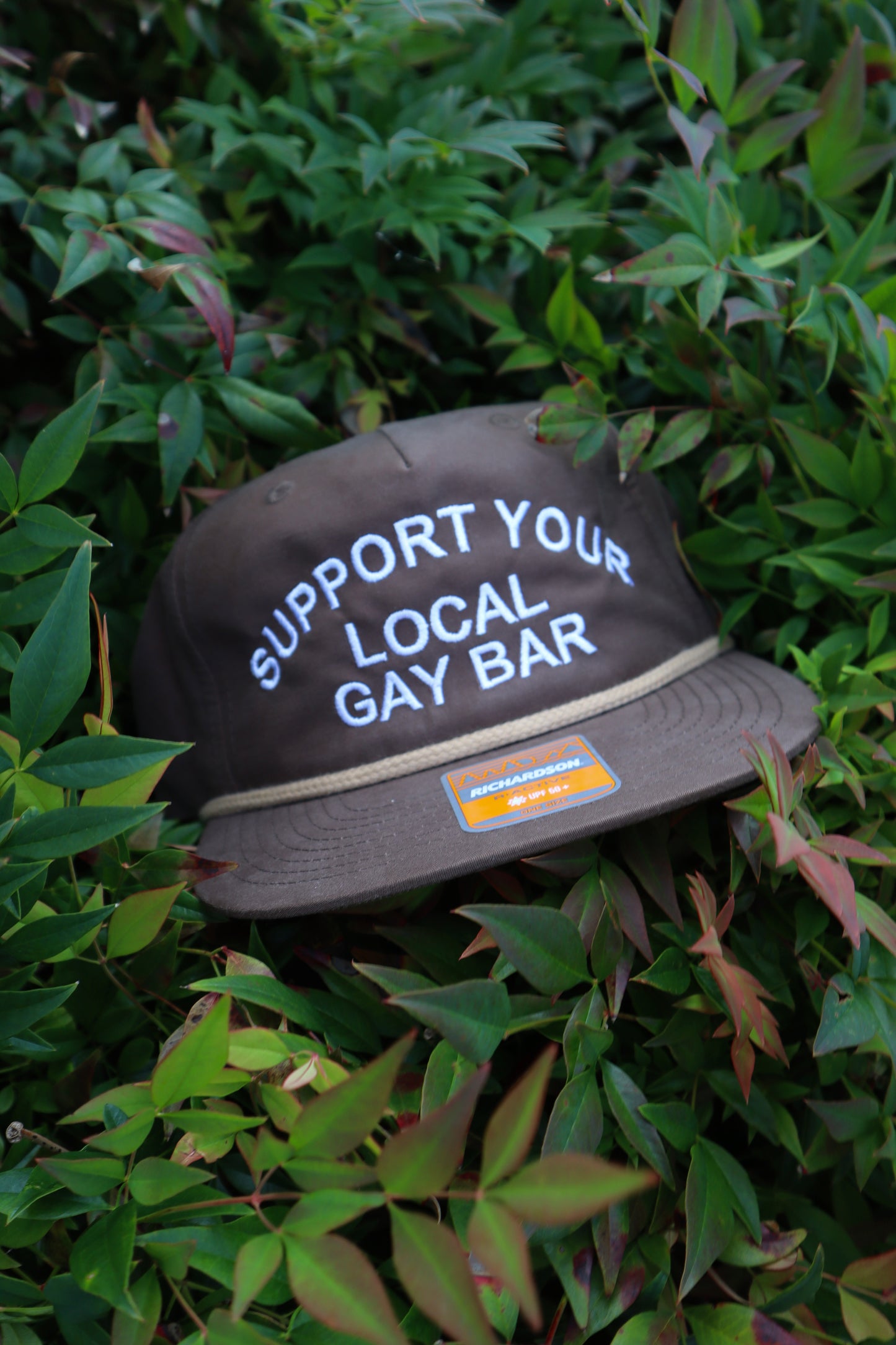 Support Your Local Gay Bar Umpqua Gramps Cap, Unisex, Adult, Snapback