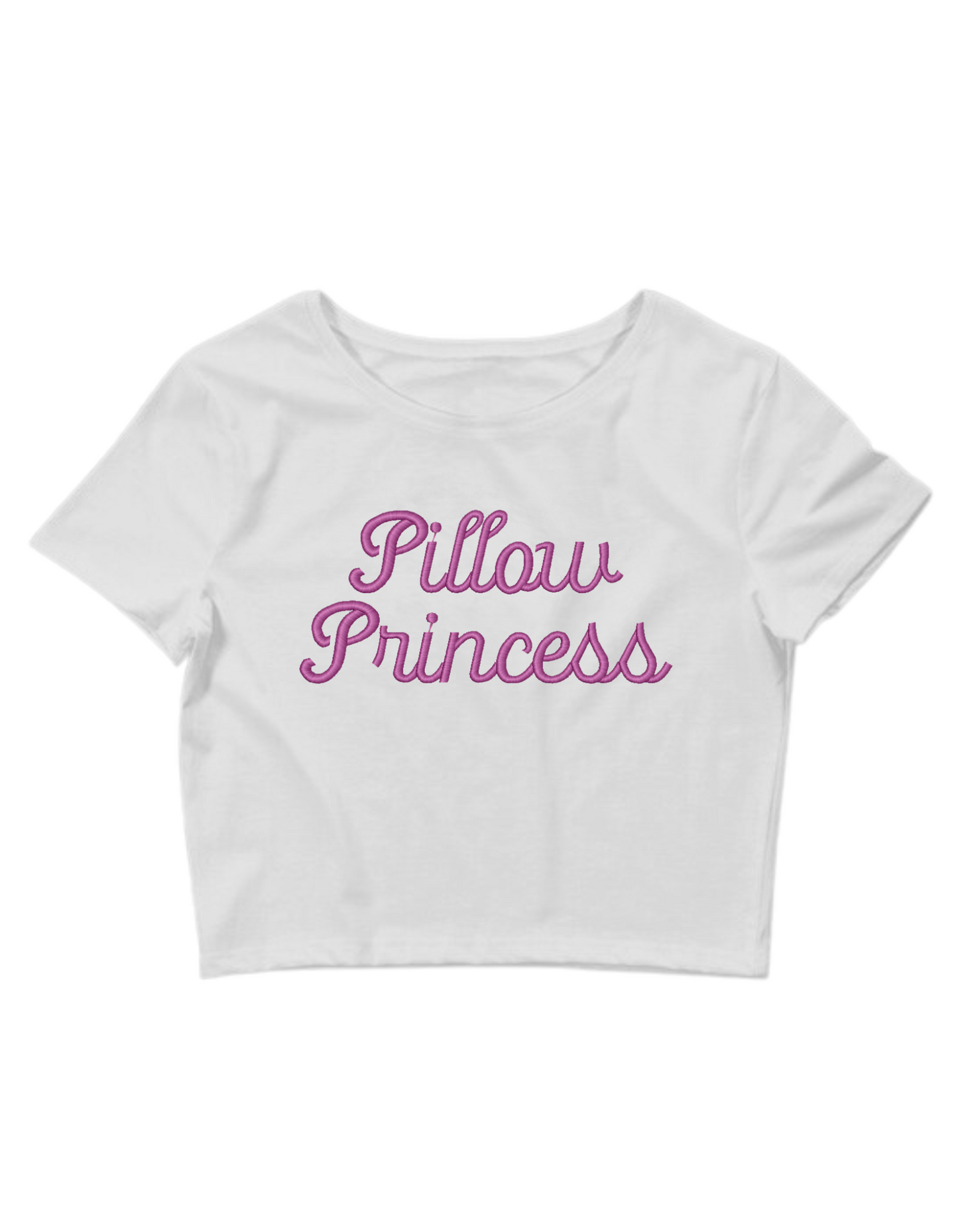 Embroidered Pillow Princess Baby Tee