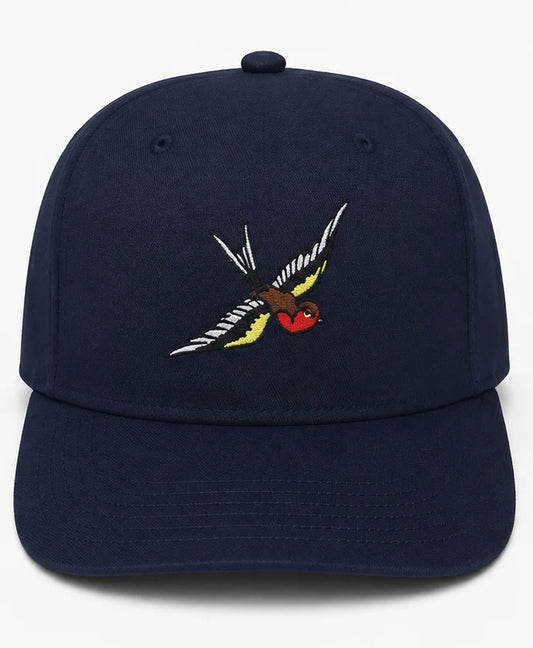 Embroidered 'American Traditional Designs' 5 Panel Hat, Unisex, Adult, Grunge, Tattoo