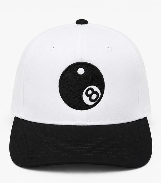 Embroidered 'Eight Ball' Hat, Unisex, Adult