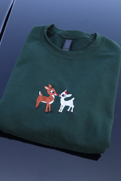 Embroidered “Tis The Season” Holidays Christmas Hoodies or Crewnecks Unisex · Classic Fit · Long Sleeve · Adult