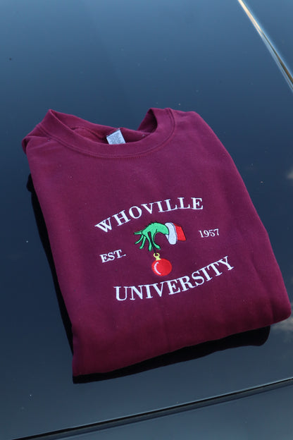 Embroidered “Tis The Season” Holidays Christmas Hoodies or Crewnecks Unisex · Classic Fit · Long Sleeve · Adult