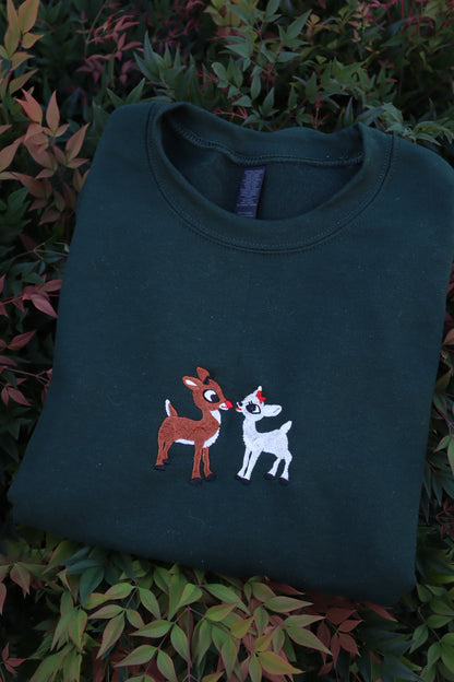 Embroidered “Tis The Season” Holidays Christmas Hoodies or Crewnecks Unisex · Classic Fit · Long Sleeve · Adult