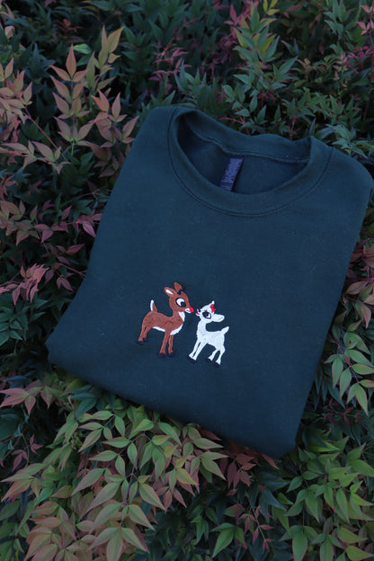 Embroidered “Tis The Season” Holidays Christmas Hoodies or Crewnecks Unisex · Classic Fit · Long Sleeve · Adult