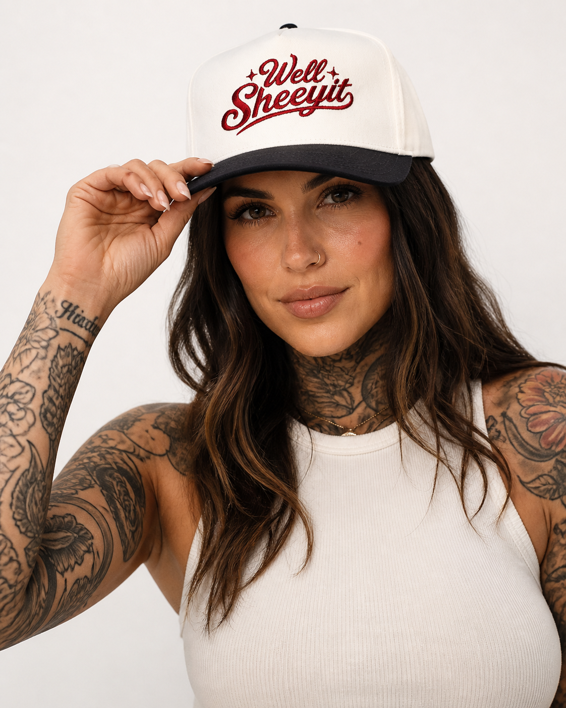 Embroidered Well Sheeyit, Unisex, Adult, Hat